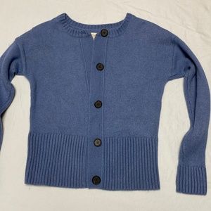 Loft blue cardigan